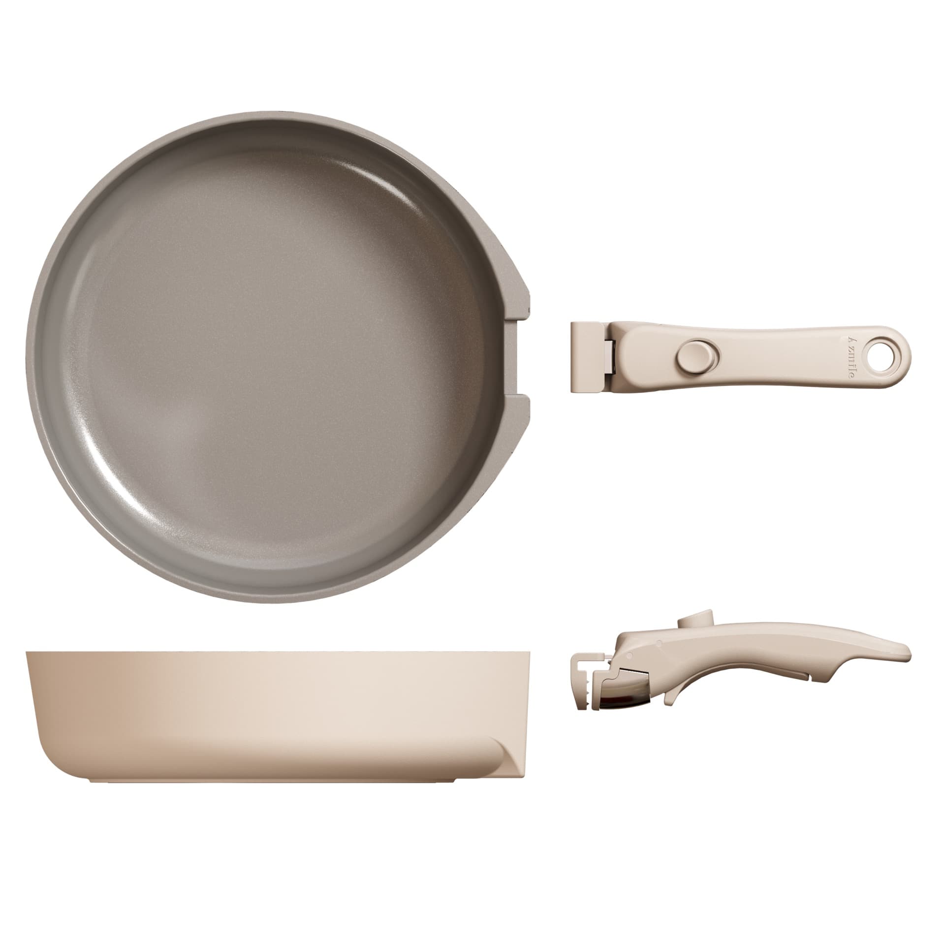 Azmile V-Pan Versatile Fry Pan 26cm 2