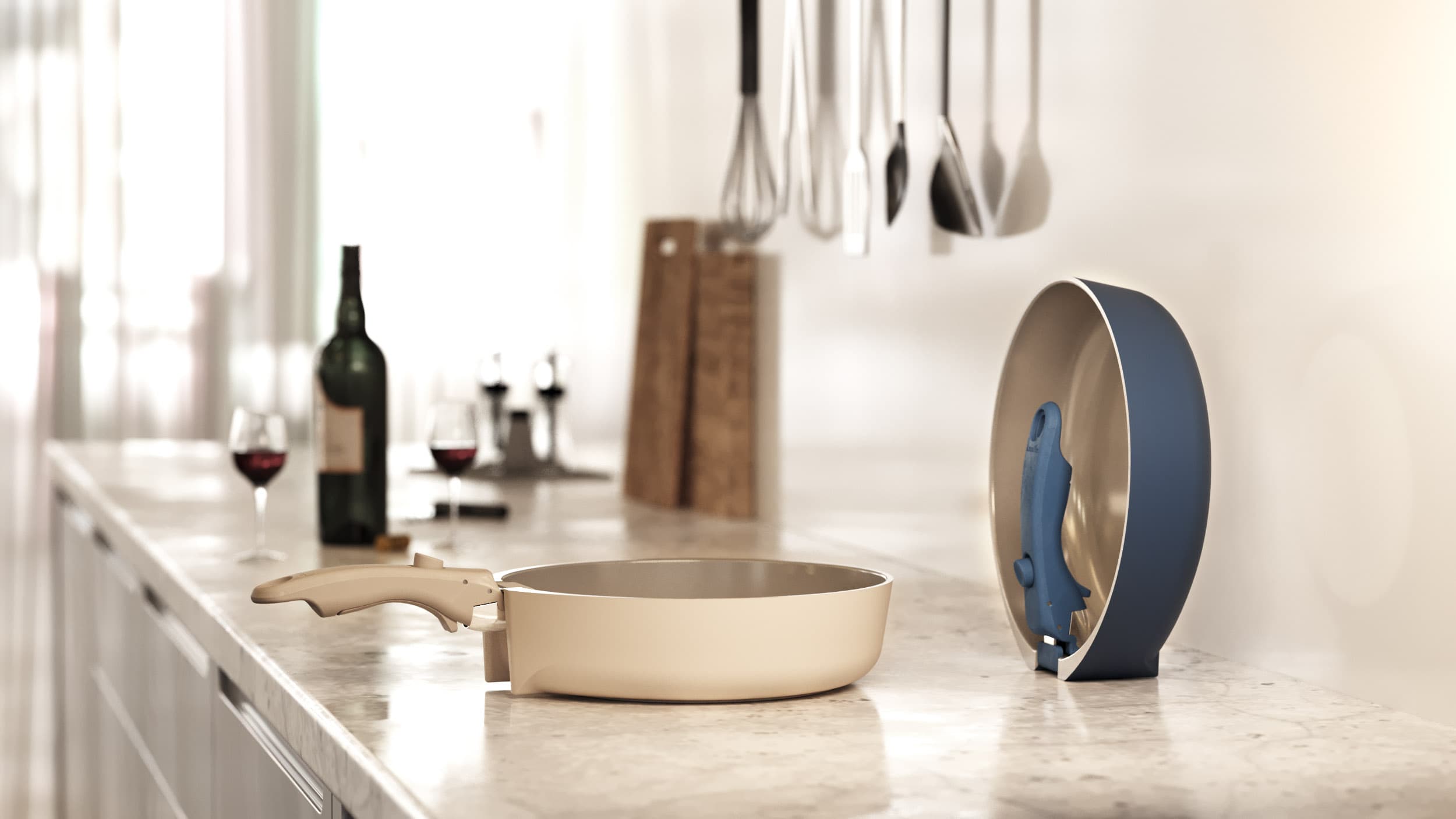 Azmile V-Pan Versatile Fry Pan 26cm 3